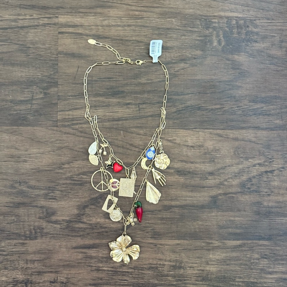 Free People Maxamillion Charm Necklace - Picture 15 of 16